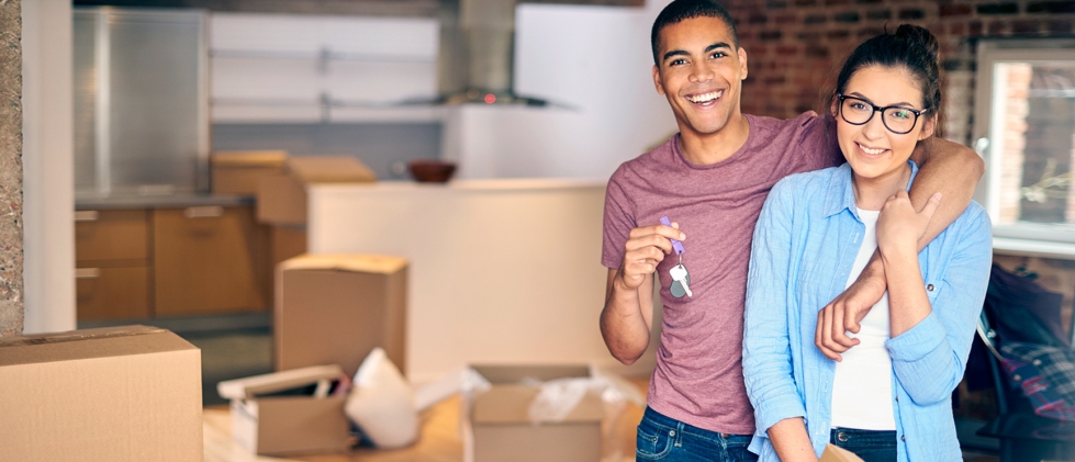 Young Couple Buying A Home